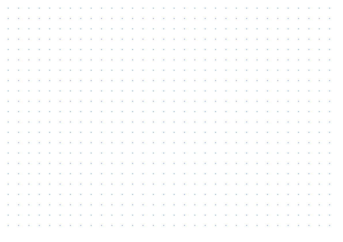 Preview of A3 Landscape 1/2 inch Dot Grid Paper PDF