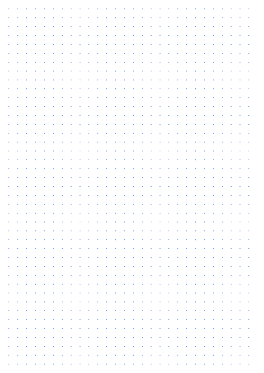 Preview of A3 1cm Dot Grid Paper PDF