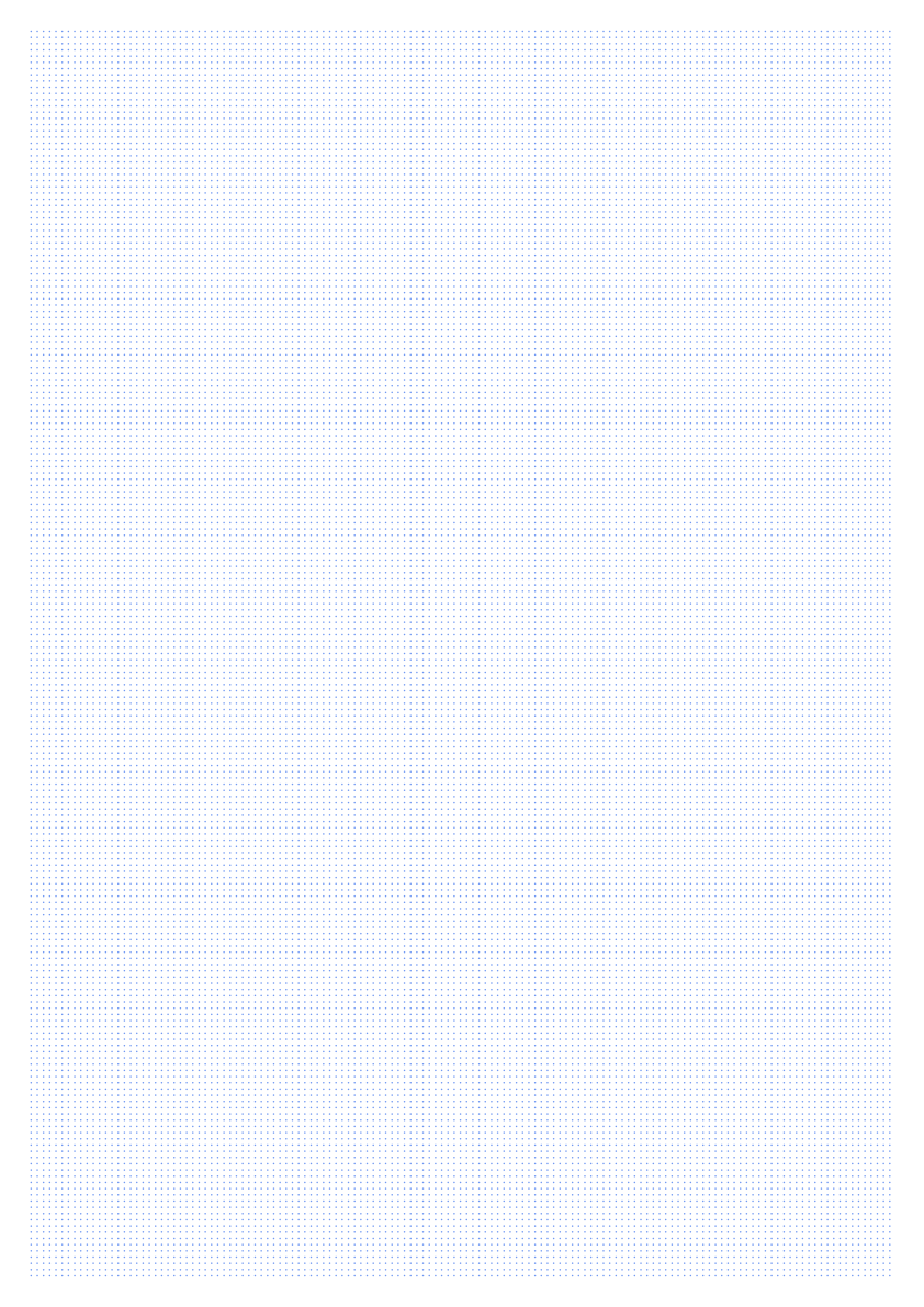 Preview of A3 2mm Dot Grid Paper PDF