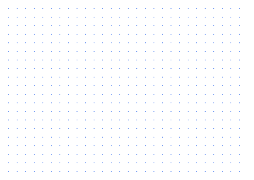Preview of A4 Landscape 1cm Dot Grid Paper PDF