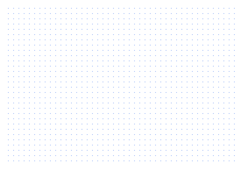 Preview of A4 Landscape 1/4 inch Dot Grid Paper PDF