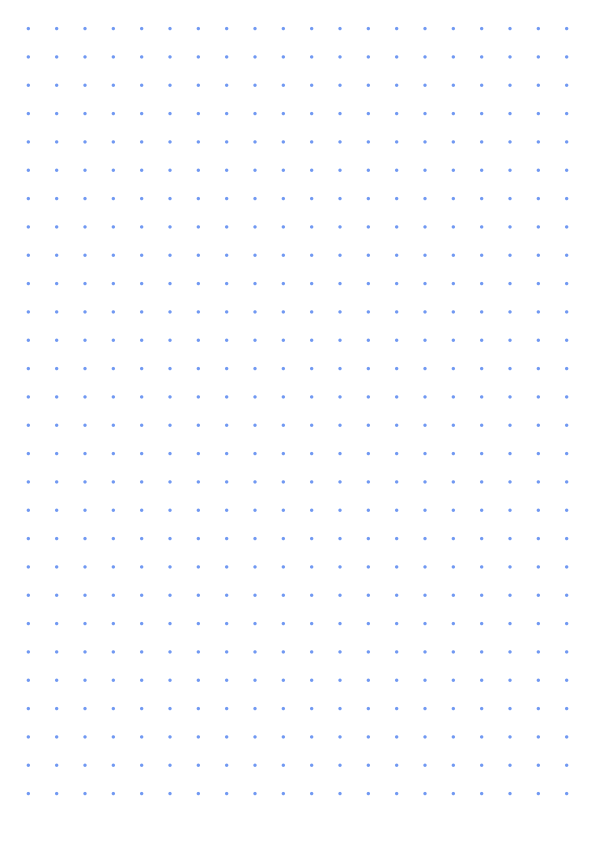 Preview of A4 1cm Dot Grid Paper PDF