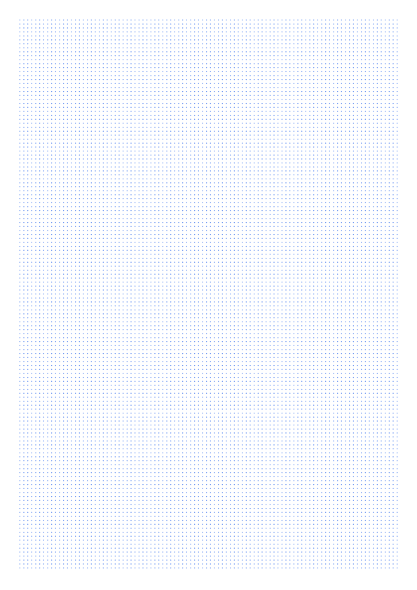Preview of A4 2mm Dot Grid Paper PDF