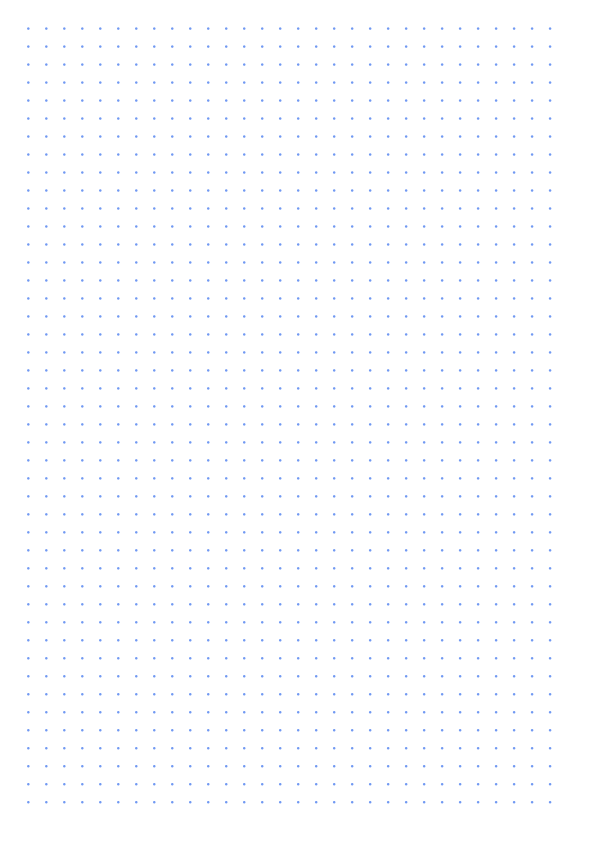Preview of A4 1/4 inch Dot Grid Paper PDF