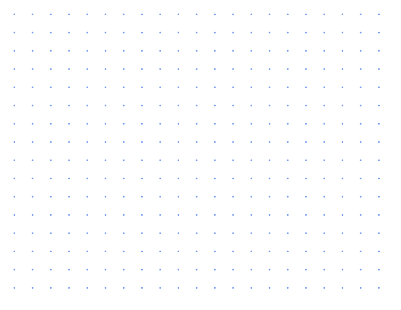 Preview of Letter Landscape 1/2 inch Dot Grid Paper PDF