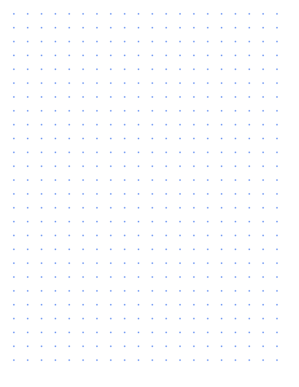Preview of Letter 1cm Dot Grid Paper PDF