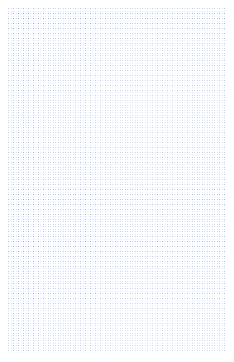 Preview of Tabloid 2mm Dot Grid Paper PDF