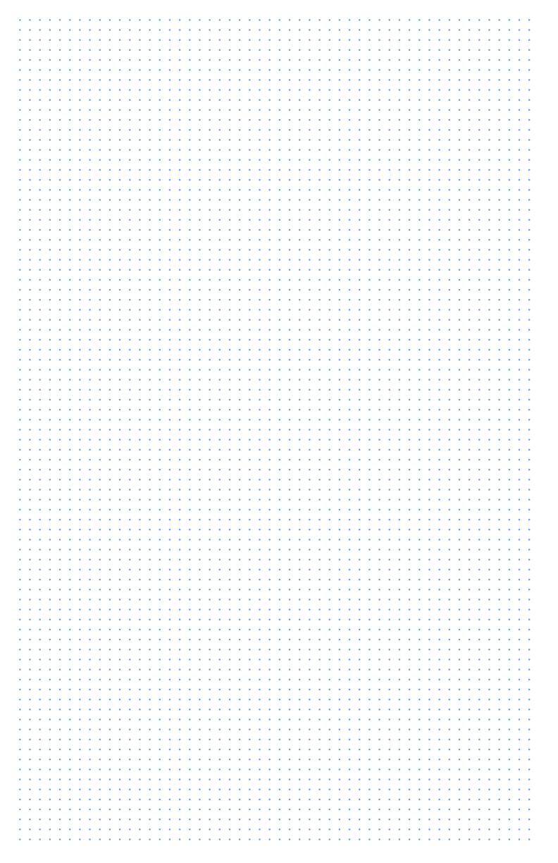 Preview of Tabloid 5mm Dot Grid Paper PDF
