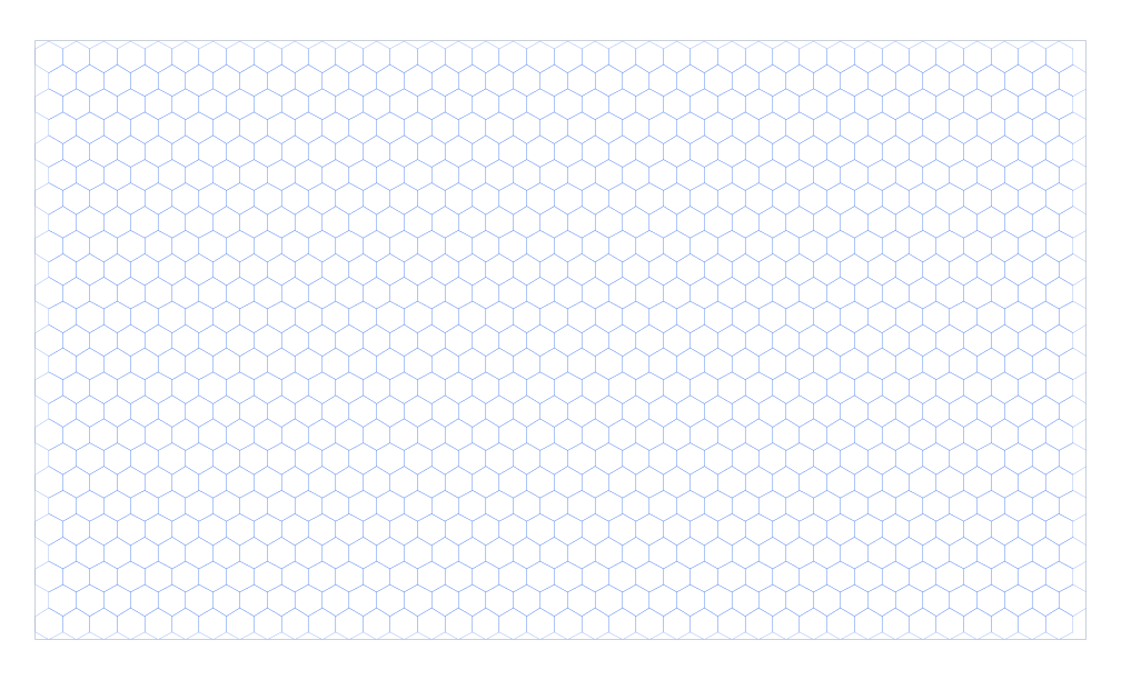 Legal Landscape 5mm Pointy Top Hex Grid Paper PDF preview