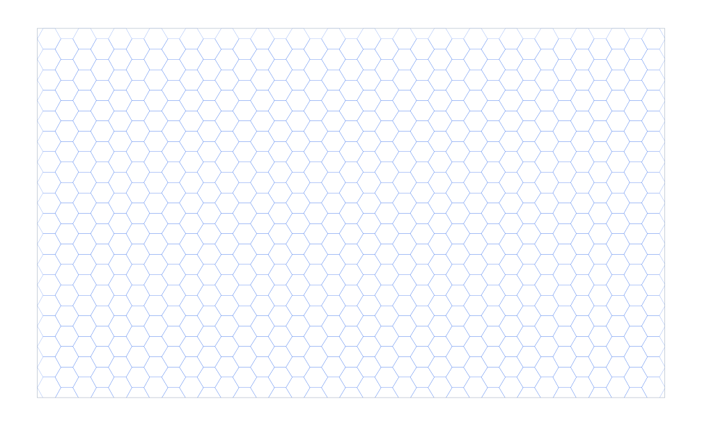 Legal Landscape 6mm Hex Grid Paper PDF preview