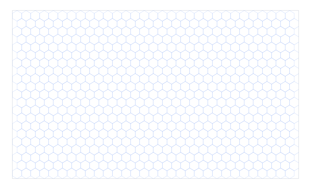 Legal Landscape 6mm Pointy Top Hex Grid Paper PDF preview