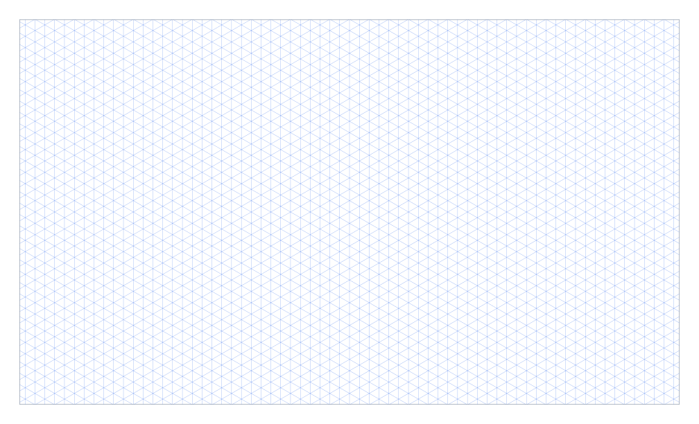 Preview of Legal Landscape 5mm Isometric Graph Paper PDF