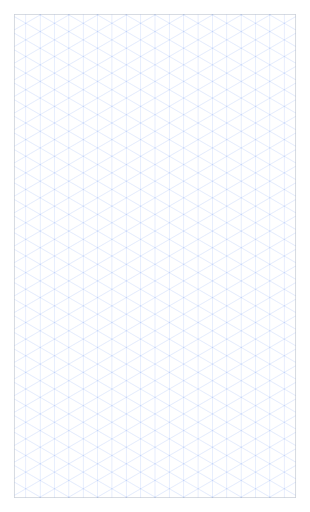 Preview of Legal 10mm Isometric Graph Paper PDF