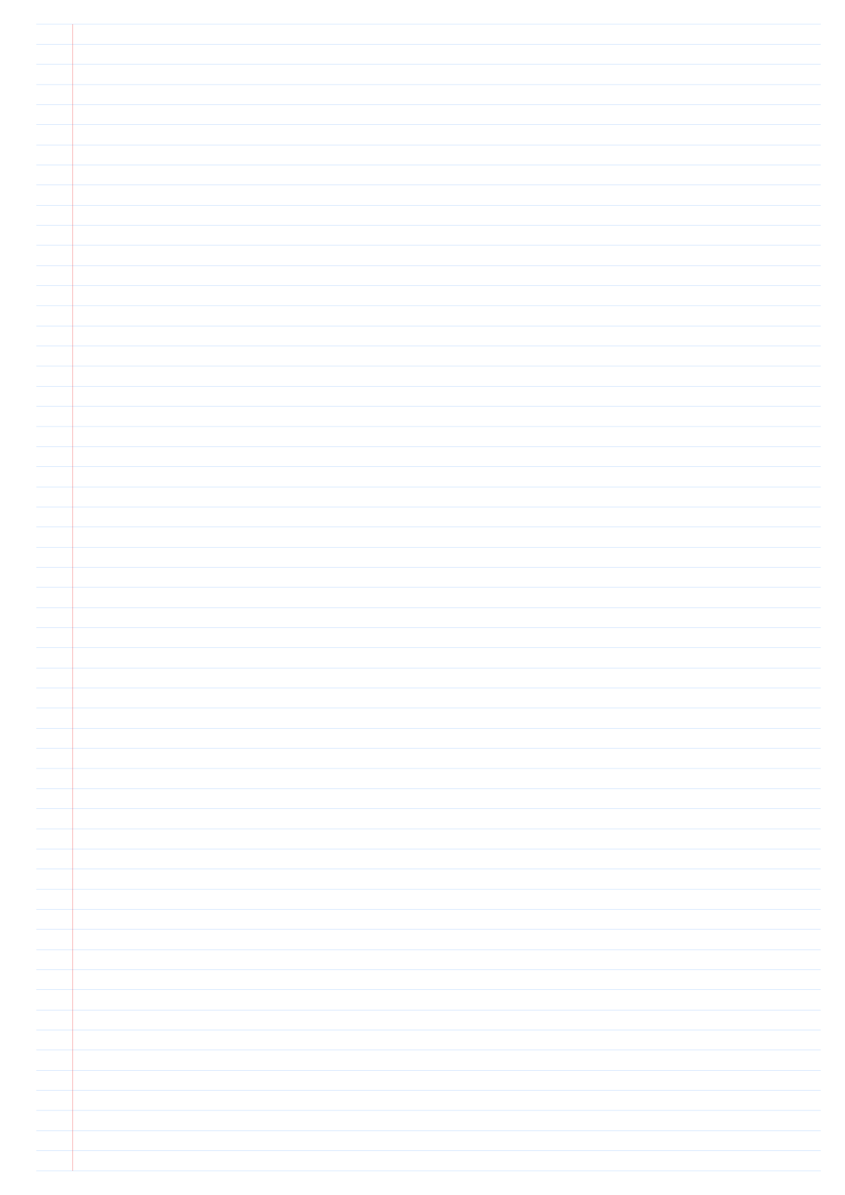 A2 10mm Lined Paper PDF preview