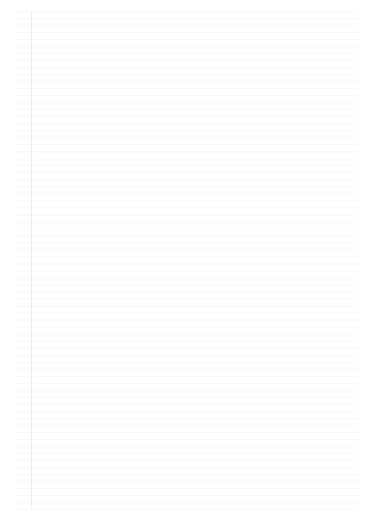A2 8mm Lined Paper PDF preview