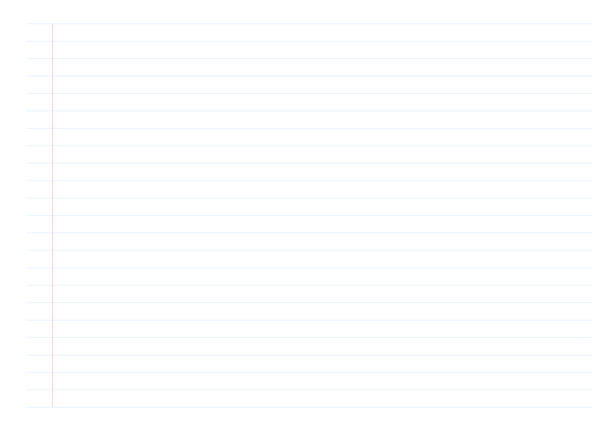 A3 Landscape 12mm Lined Paper PDF preview