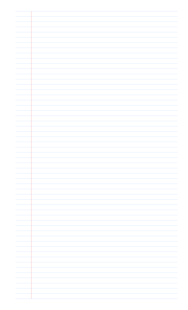 Legal 6mm Lined Paper PDF preview
