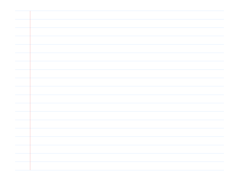 Letter Landscape 10mm Lined Paper PDF preview