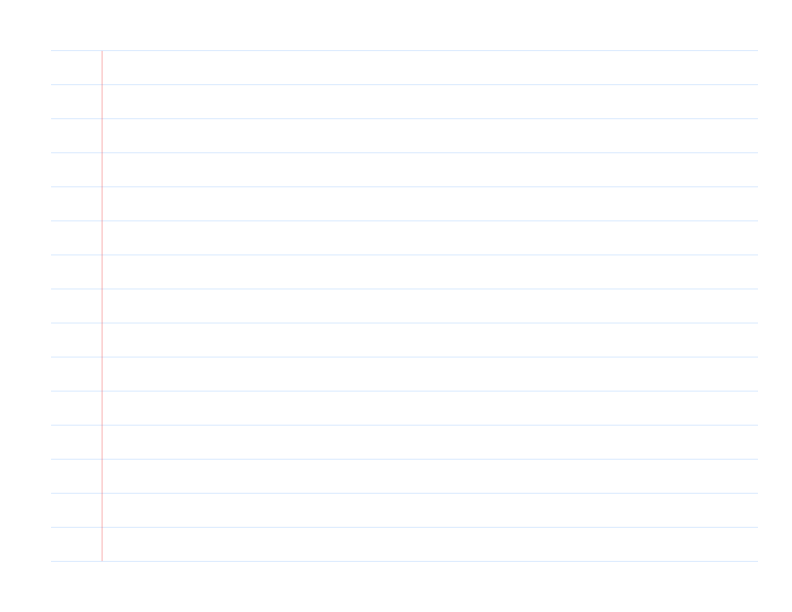 Letter Landscape 12mm Lined Paper PDF preview