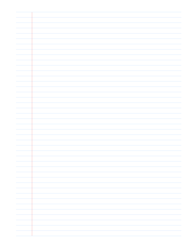 Letter 6mm Lined Paper PDF preview
