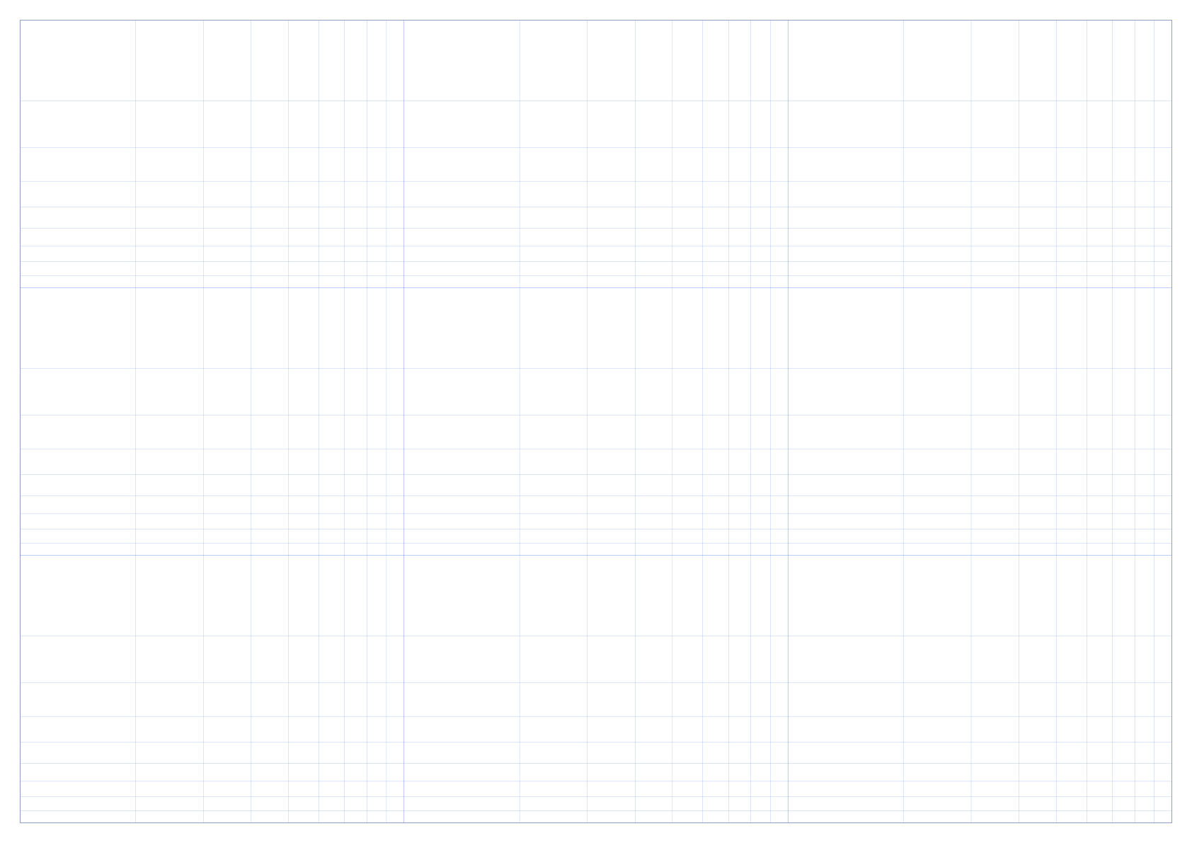 A2 Landscape 3 x 3 cycles Log-Log Graph Paper PDF preview