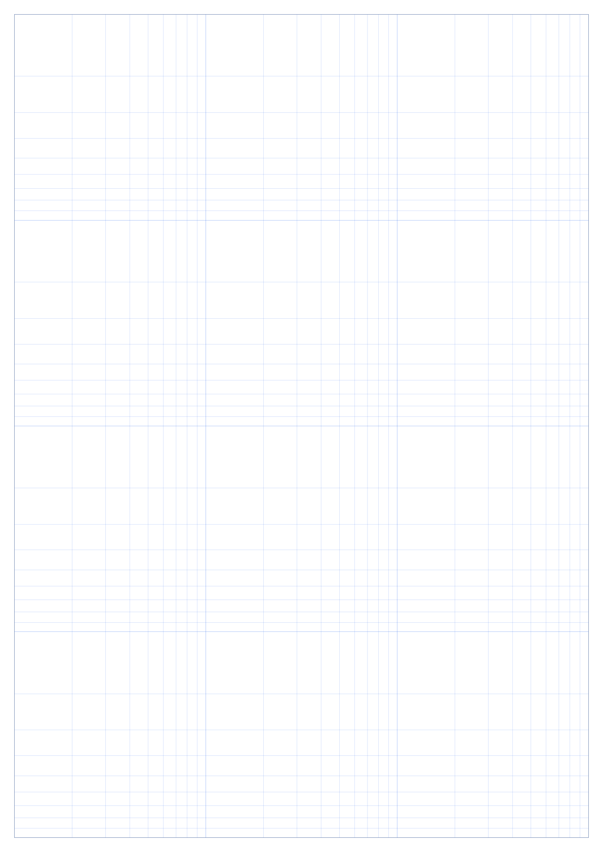 A2 3 x 4 cycles Log-Log Graph Paper PDF preview