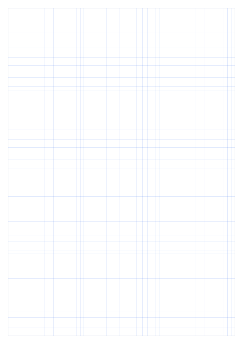A3 3 x 4 cycles Log-Log Graph Paper PDF preview