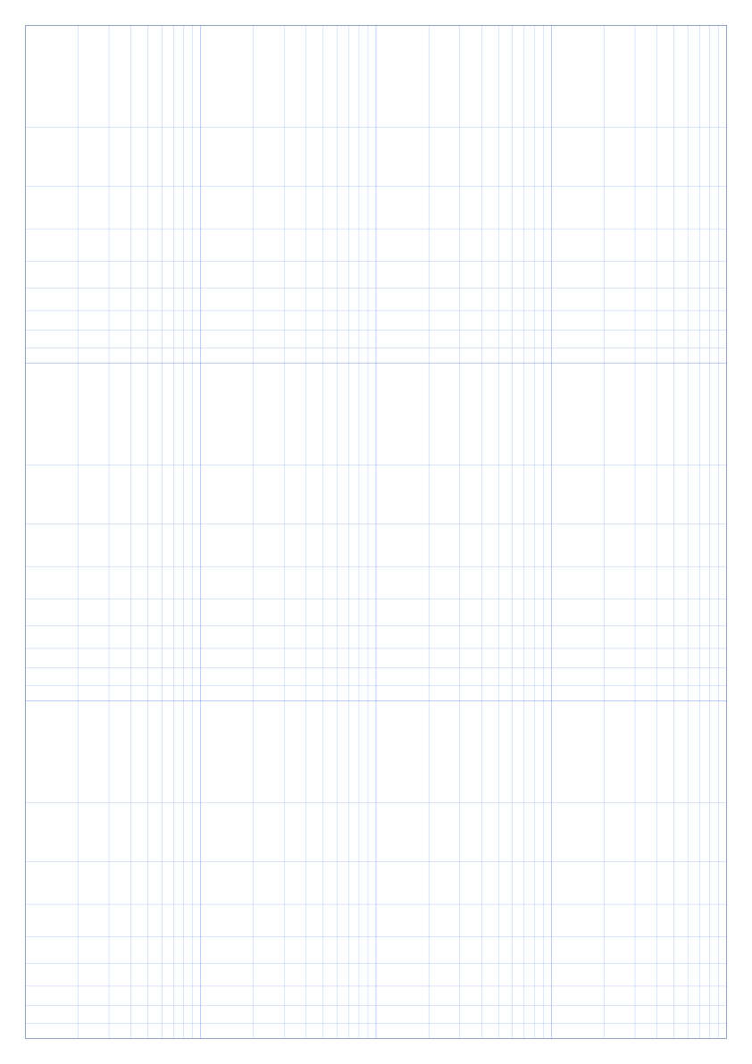 A3 4 x 3 cycles Log-Log Graph Paper PDF preview