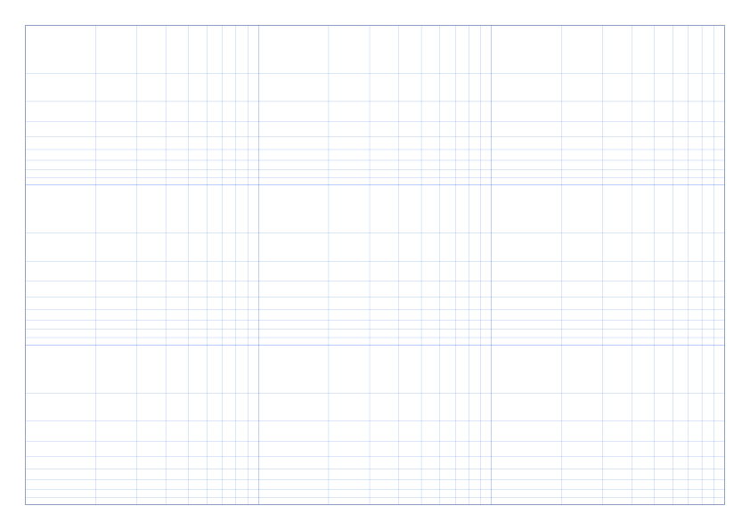 A4 Landscape 3 x 3 cycles Log-Log Graph Paper PDF preview