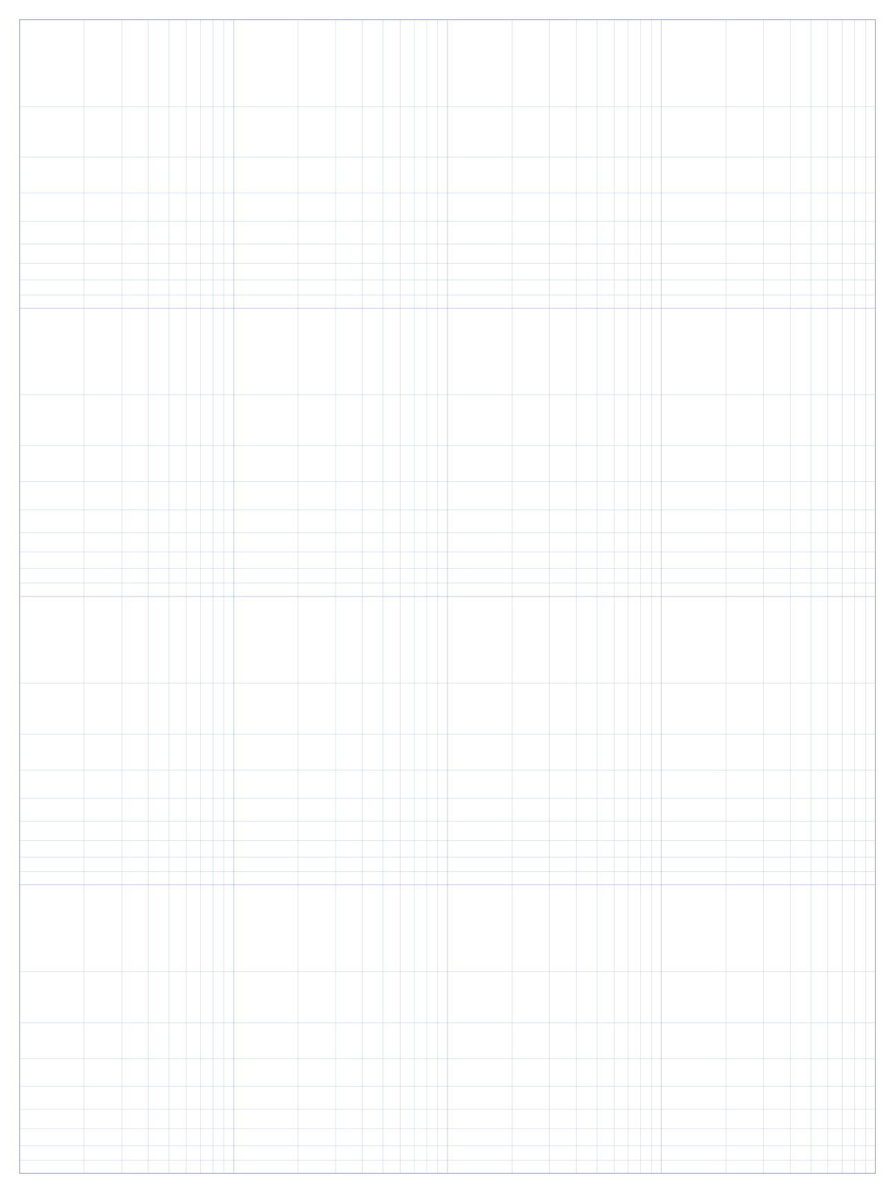 Poster 4 x 4 cycles Log-Log Graph Paper PDF preview