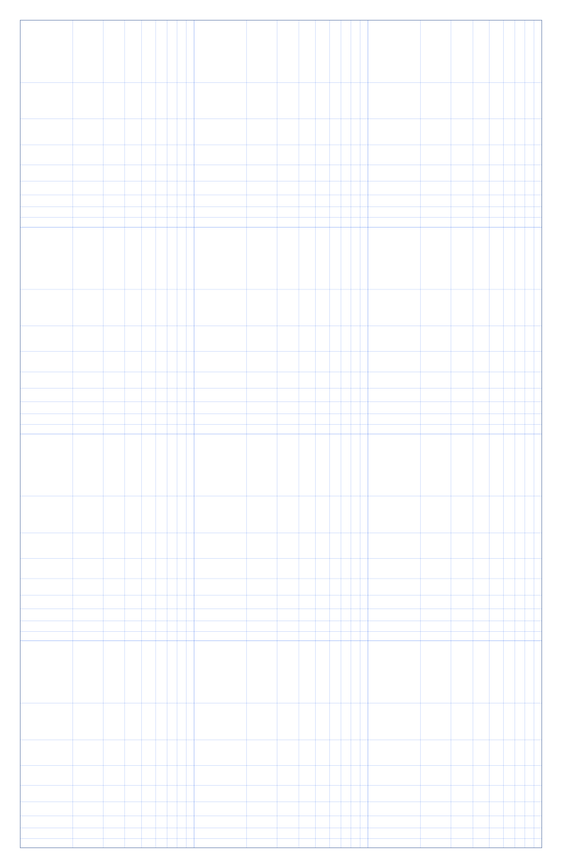 Tabloid 3 x 4 cycles Log-Log Graph Paper PDF preview