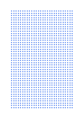 Preview of Dot Paper (A2, 2mm)