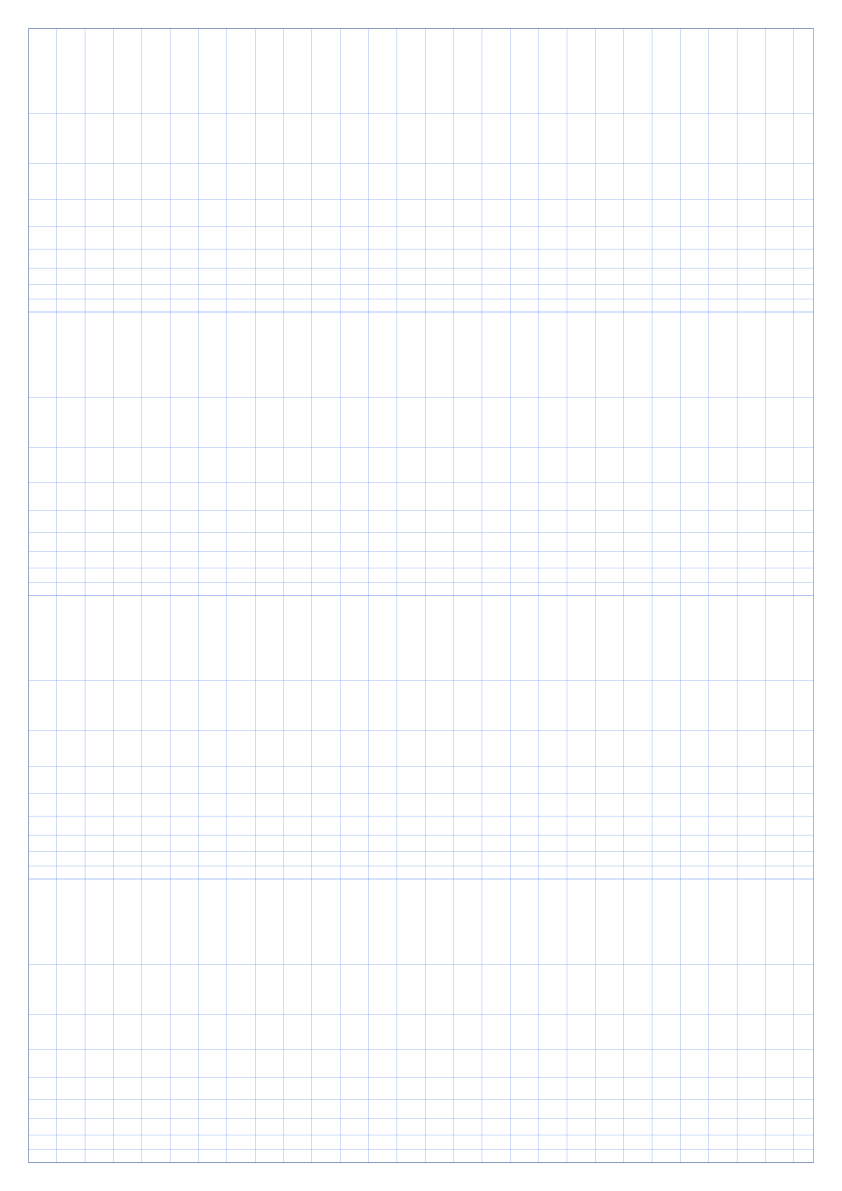 Preview of A3 4-Cycle Semi-Log Graph Paper PDF