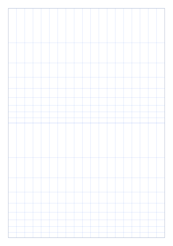A4 2-Cycle Semi-Log Graph Paper PDF preview