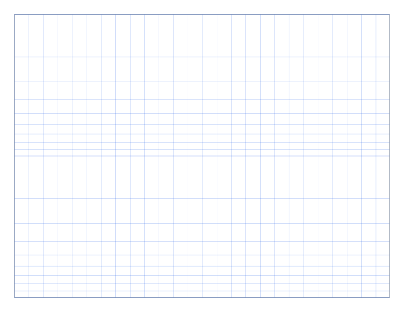 Letter Landscape 2-Cycle Semi-Log Graph Paper PDF preview