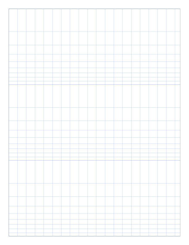 Letter 3-Cycle Semi-Log Graph Paper PDF preview