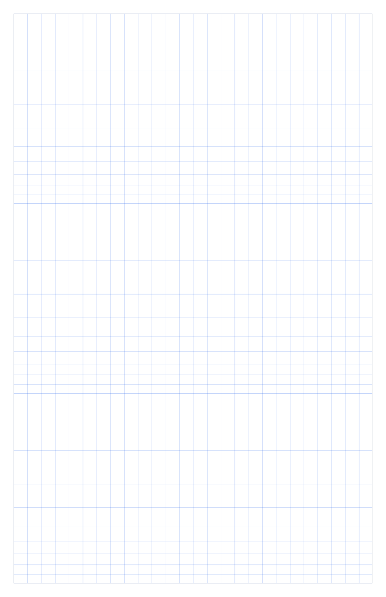 Tabloid 3-Cycle Semi-Log Graph Paper PDF preview