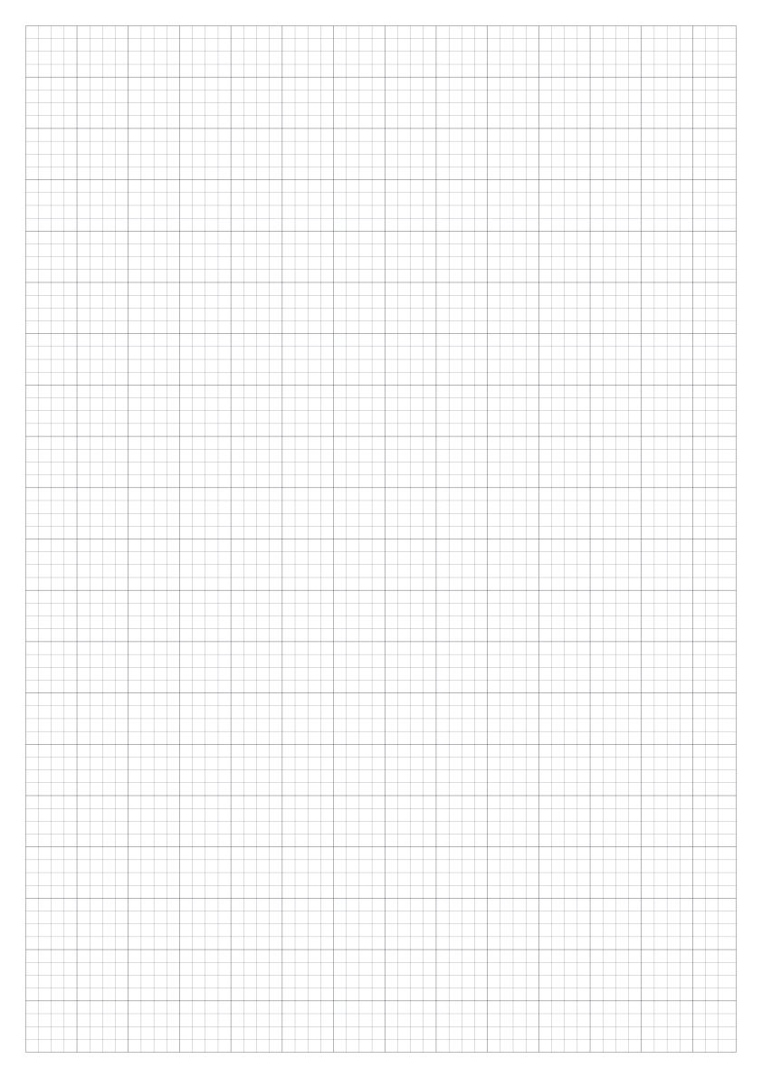Preview of A3 5mm Square Grid Paper PDF