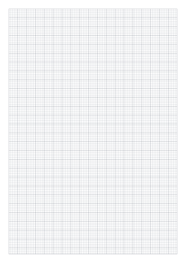 Preview of A4 2mm Square Grid Paper PDF