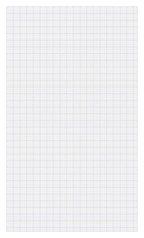 Preview of Legal 2mm Square Grid Paper PDF