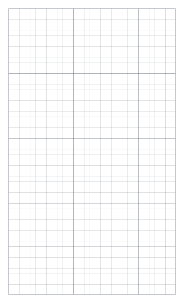 Preview of Legal 1/4 inch Square Grid Paper PDF