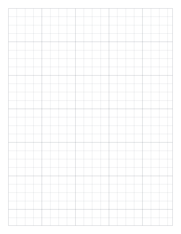 Preview of Letter 1cm Square Grid Paper PDF