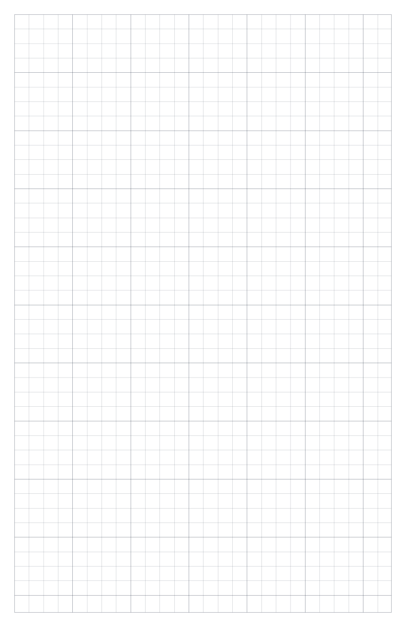 Preview of Tabloid 1cm Square Grid Paper PDF