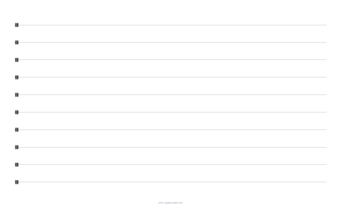 US Legal landscape single-line percussion paper preview