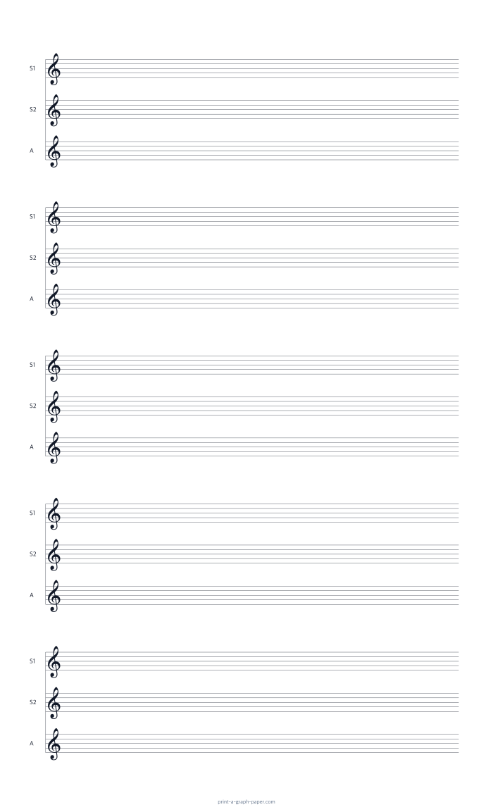 US Legal portrait ssa choir staff paper preview