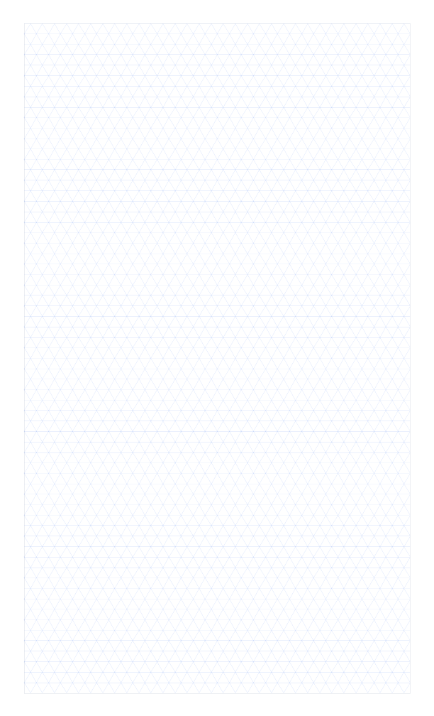 Legal 6mm Flat Base Triangle Grid Paper PDF preview