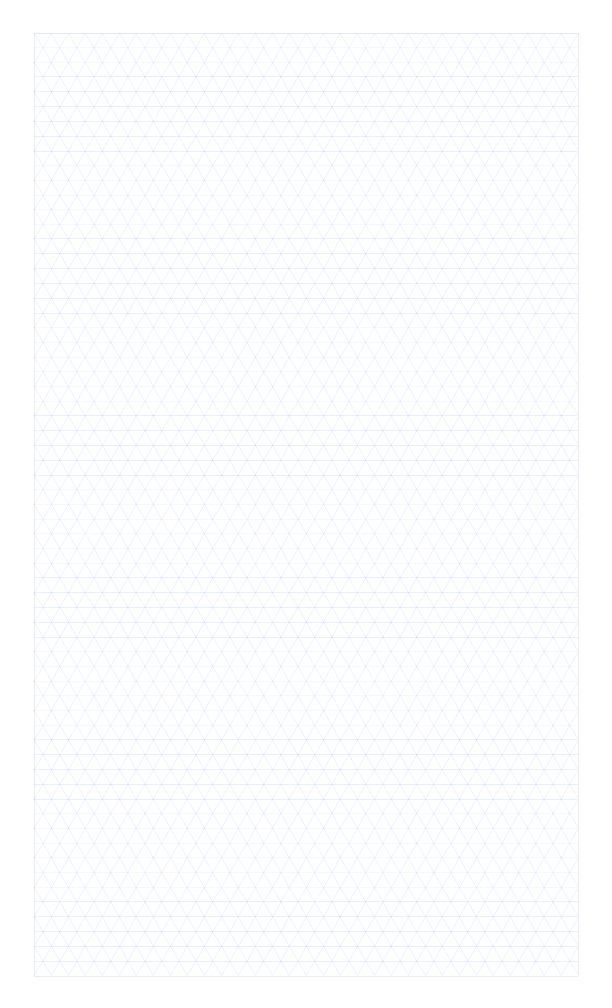 Legal 6mm Triangle Grid Paper PDF preview
