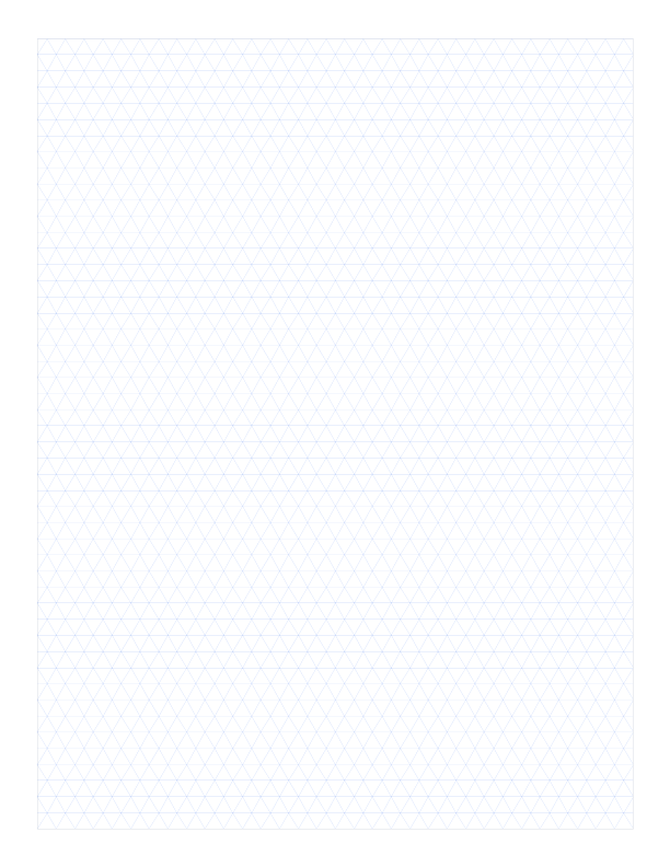 Letter 6mm Flat Base Triangle Grid Paper PDF preview