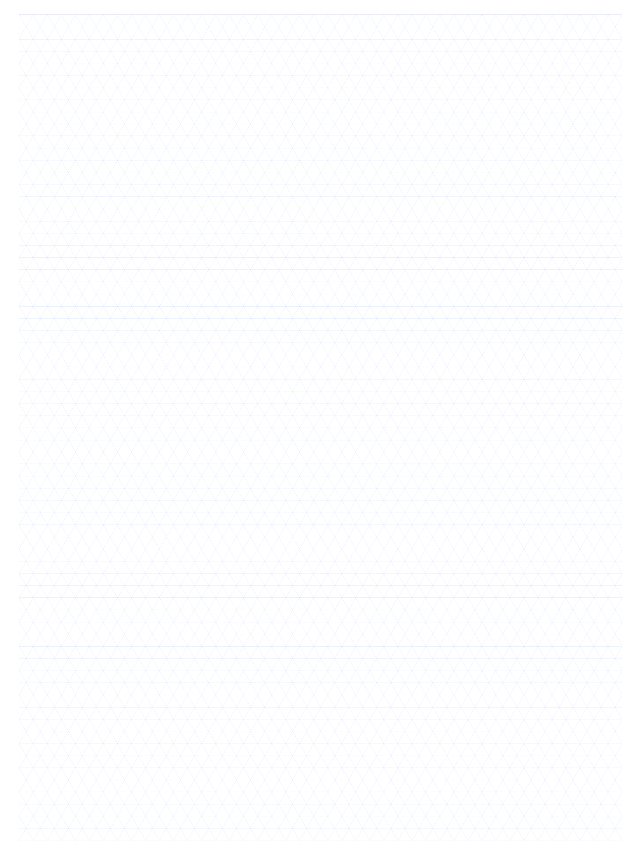 Poster 10mm Triangle Grid Paper PDF preview